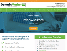 Tablet Screenshot of meowie.com